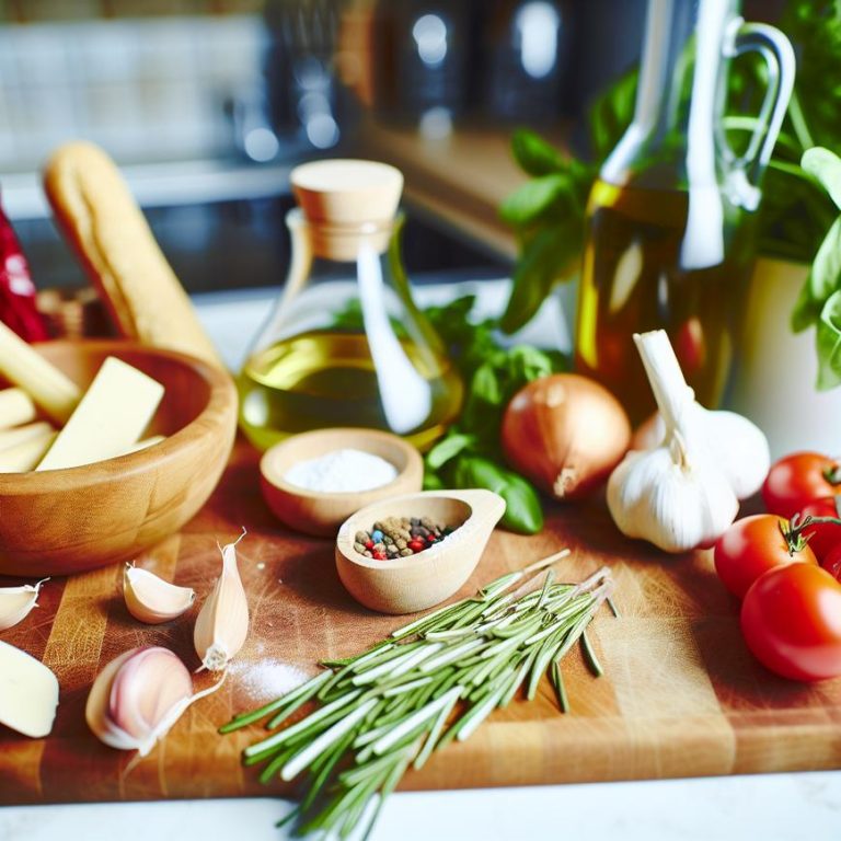 Essentiële keukeningrediënten voor altijd op voorraad
